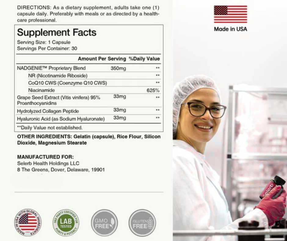 NutraBoost™ NAD+ 8-in-1 Supplement
